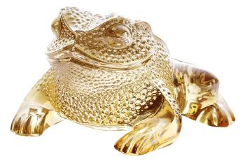 Crapaud Gregoire figure Gold - Lalique